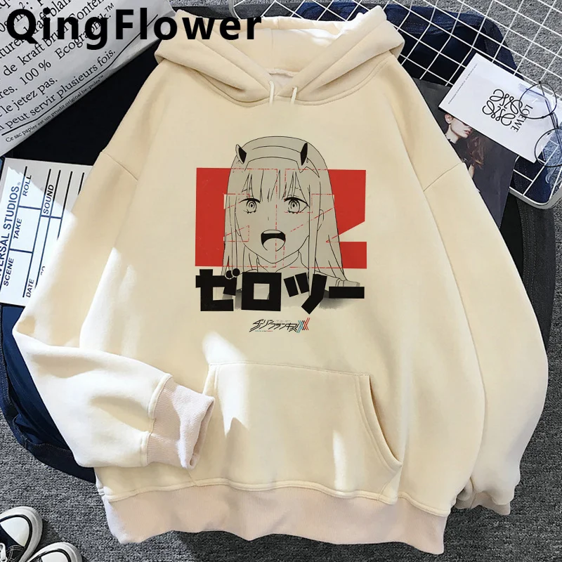 

Zero Two Darling in the Franxx Inuyasha Nagatoro hoodies male anime printed Korea graphic men hoody Oversized