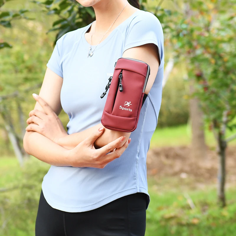 

Free Ship Universal Summer Waterproof Sports Armband Universal Sport Phone Case Arm Band Running Shoulder Pack Wrist Belt Bag