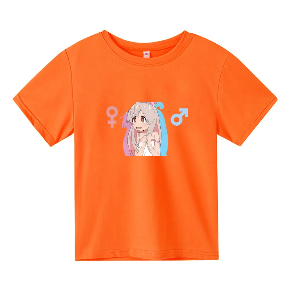 

Oniichan Wa Oshimai I'm Now Your Sister! Mahiro Oyama T-shirts Girls 100% Cotton High Quality Tshirts Short Sleeve Children Soft