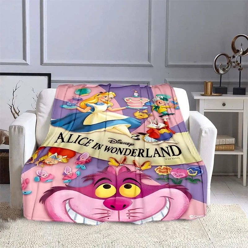 Одеяло с принтом Алиса в стране чудес Диснея