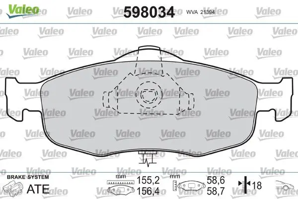 

598034 for the ten brake BALATASI scoro/for/, td/, td/