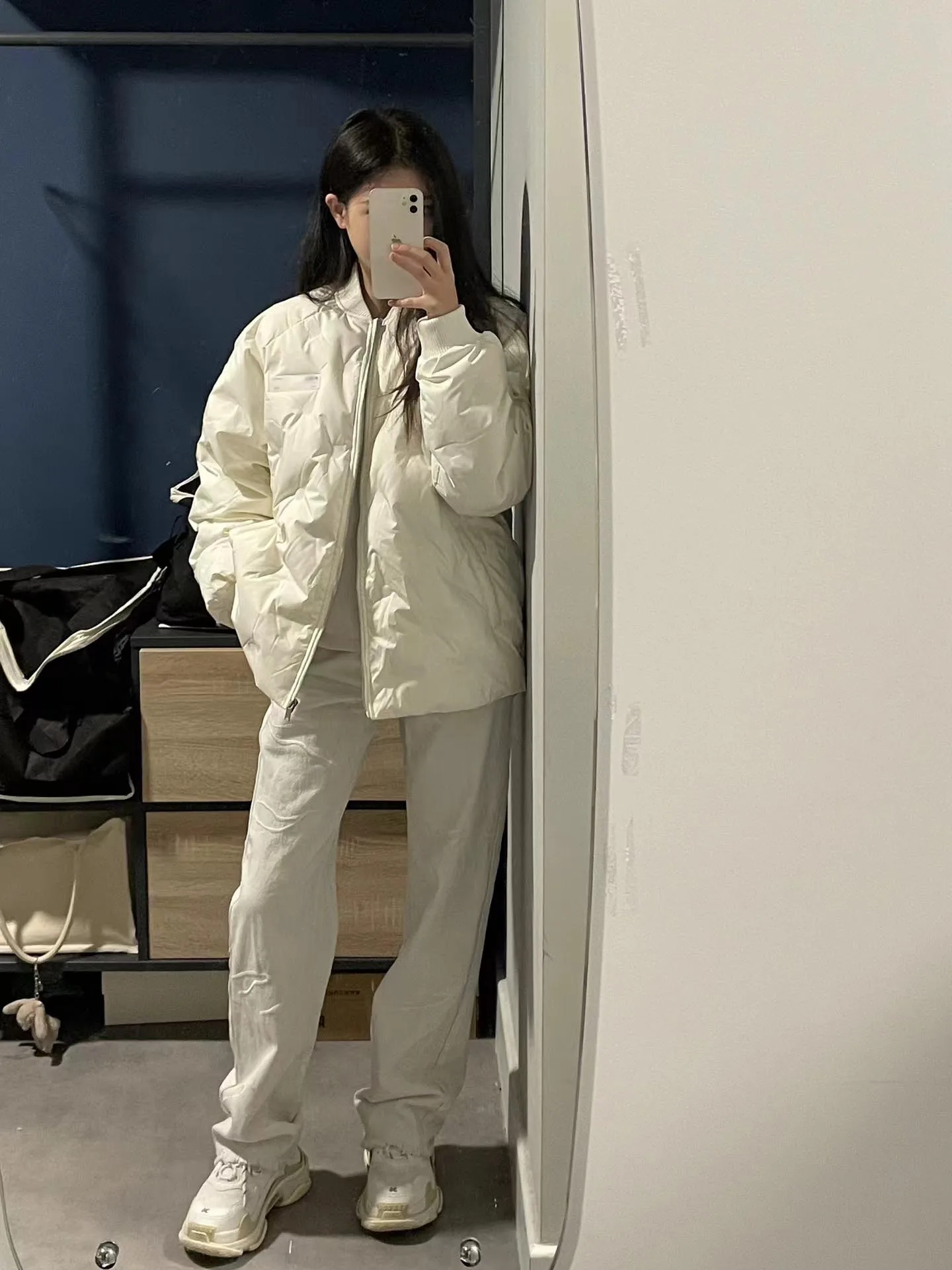 Пуховик одежда с хлопковой подкладкой женское маленькое зимнее пальто верхняя