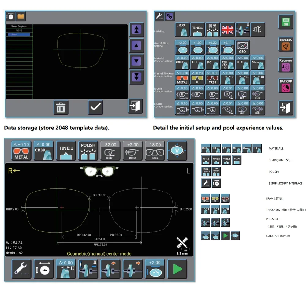 Офтальмологический инструмент автоматический кронштейн для объектива 2D