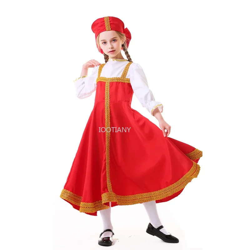 Новый костюм для косплея русских девочек Georgia традиционный украинский родителей