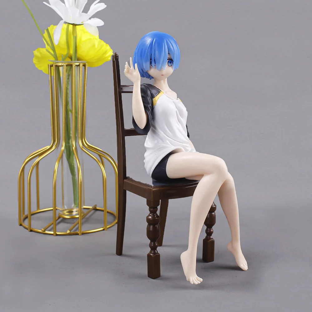 Японское аниме цветок вишни орнамент Hatsune сидячий стул Розовая модель украшение