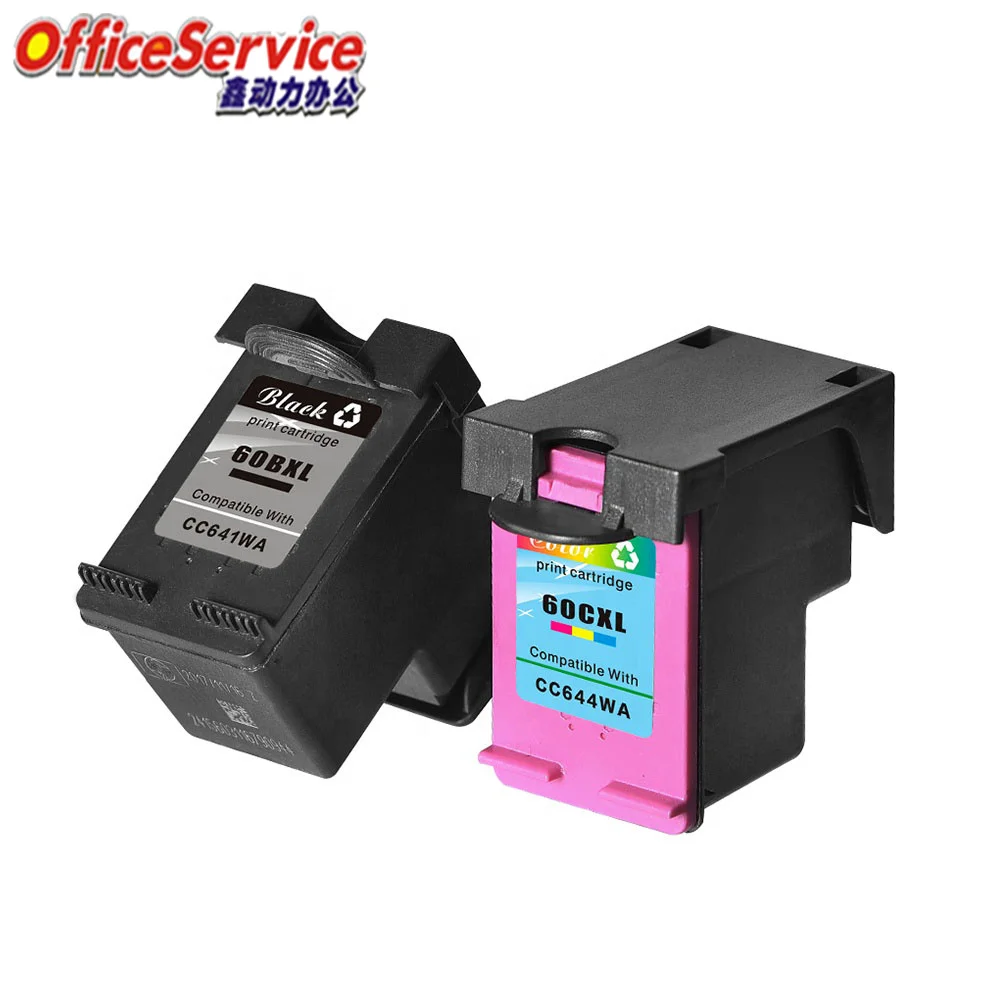 

Картридж с чернилами 60XL, совместимый с HP60, для принтеров DeskJet D2530 D2545 D2560 D2500 F4210 F4213 F4235 F2430 F2480 C4650 C4780