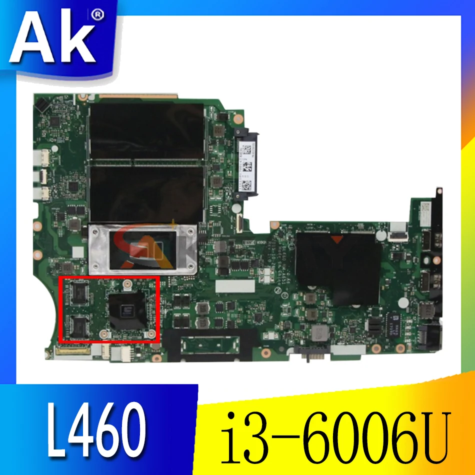 

Материнская плата для ноутбука Thinkpad L460 с независимой видеокартой. FRU 01YR822 01HW823 01YR823 01HW824