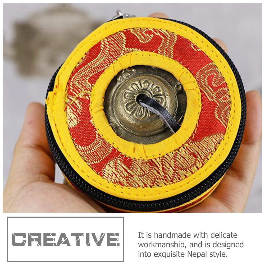 Духовная тарелка колокольчик набор религиозных тарелок сумка тибетский