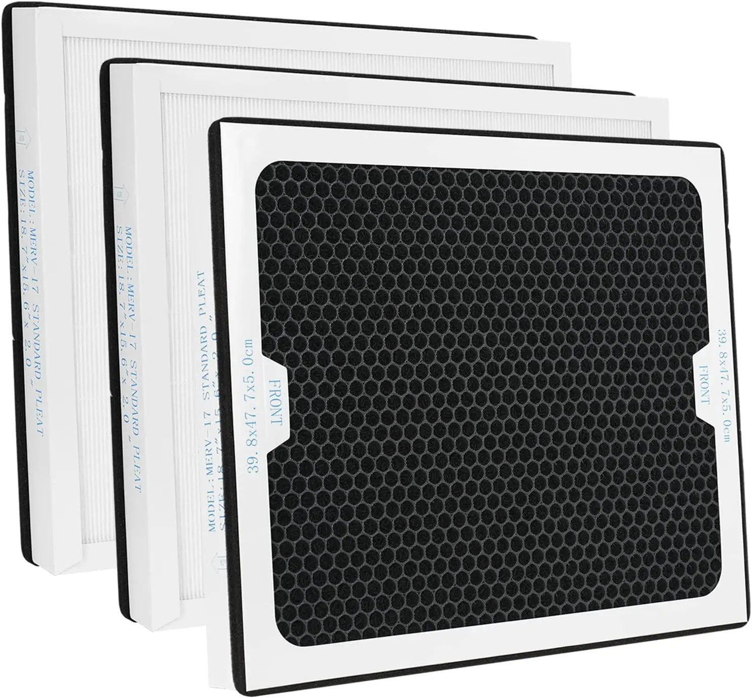 

Carbon Filter Replacement Set for Shield HEPA S-550 Air Scrubber (Pack of 3)