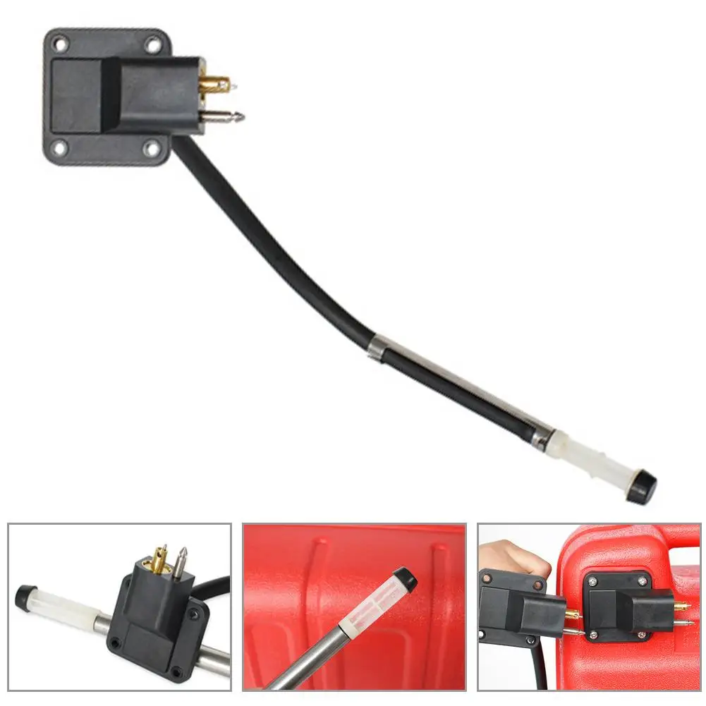 

12/24L Fuel Tank Suction Gauge Fuel Tank Tubing Outboard Engine Accessories Fuel Tank Oil Absorber