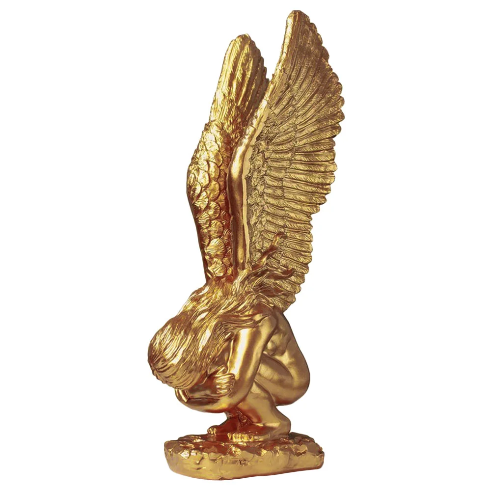 

Украшения ангела, поделки, украшения, полимерные фигурки, аксессуары, Декор для дома, статуя, реквизит, Настольная скульптура, модель