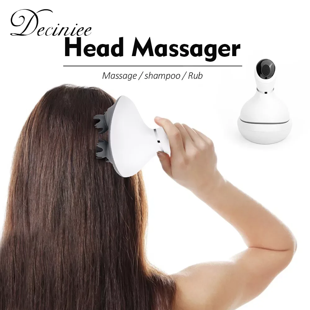 

Electric Scalp Massager Head Massager Scalp Stress Relax for Stimulating Hair Growth Deep Clean Blood Circulation Stress Release