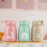 cartoon 330ml water bottle embryonic rabbit students couples plastic free shipping items eco friendly protection water bottle