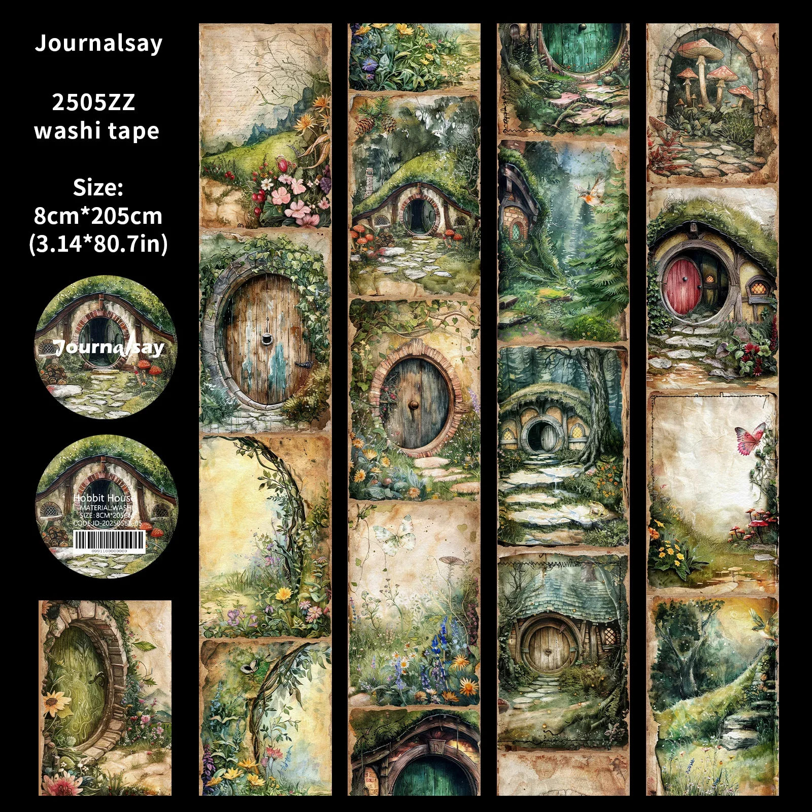 

Jianwu винтажный скотч для скрапбукинга