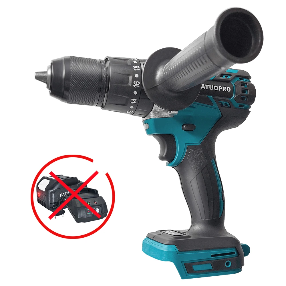 

Аккумуляторная ударная дрель PATUOPRO 13 мм