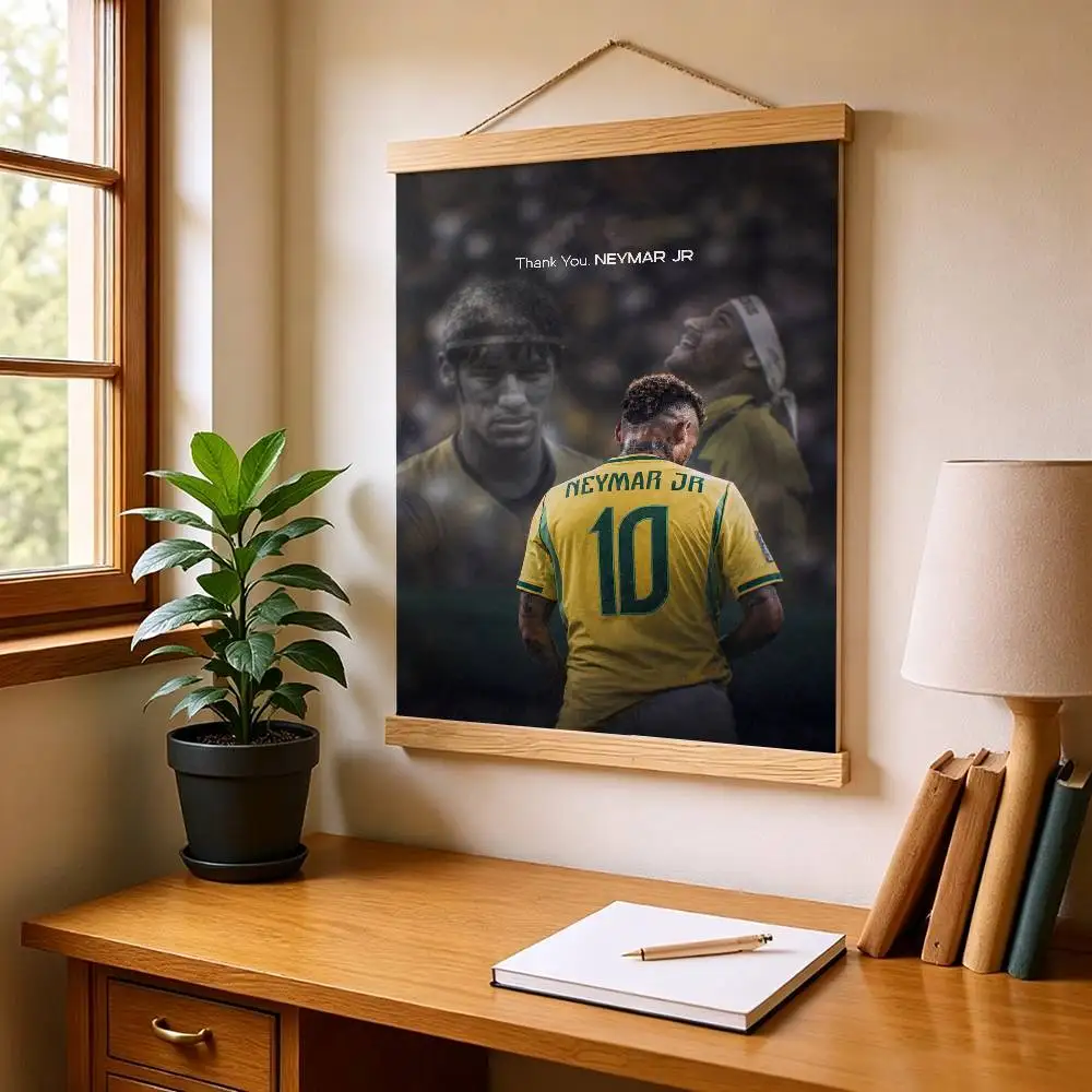 Фото Постер с изображением последнего танцора самбы N-Neymar Jr., настраиваемый, HD, самоклеящийся, водонепроницаемый, для украшения стен №2