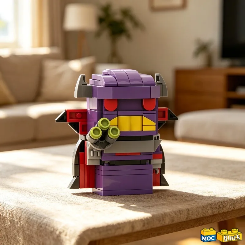 Фото НОВИНКА: Конструктор Brickheadz «Император Зург» из 185 деталей. Развивающая игрушка для сборки моделей, креативная коллекция, популярный подарок на день рождения. №4