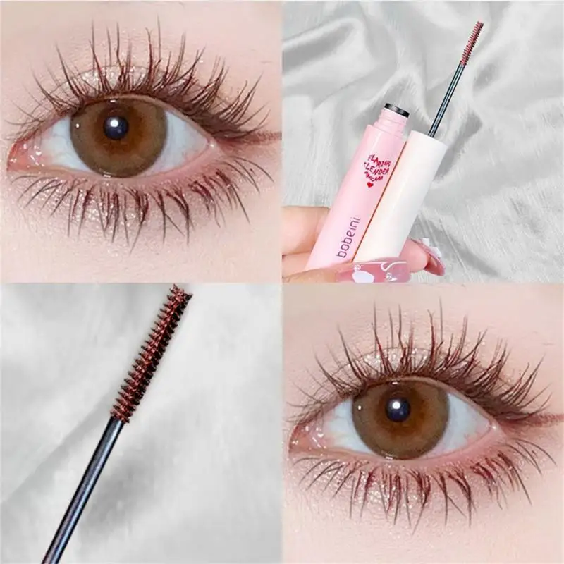 

New Korean Cosmetics Black Brown Mascara Lengthens Eyelashes Extra Volume Waterproof Natural Lashes Female Professional Makeup