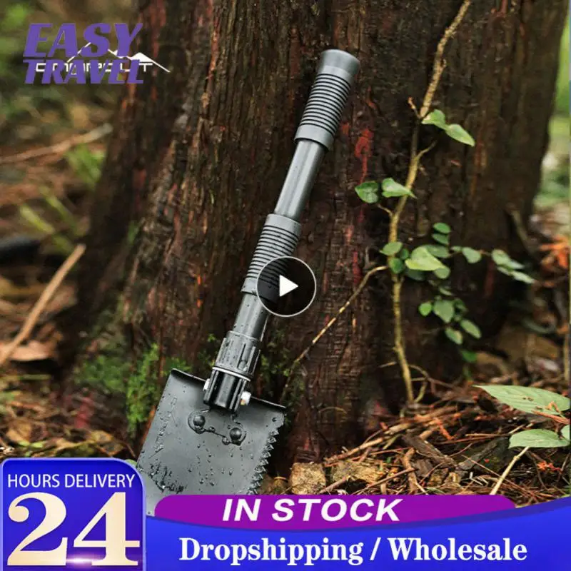 

Survival Spade Shovel Stainless Steel Portable Field Army Shove Military Field Army Shovel Garden Tools Engineer Shovel