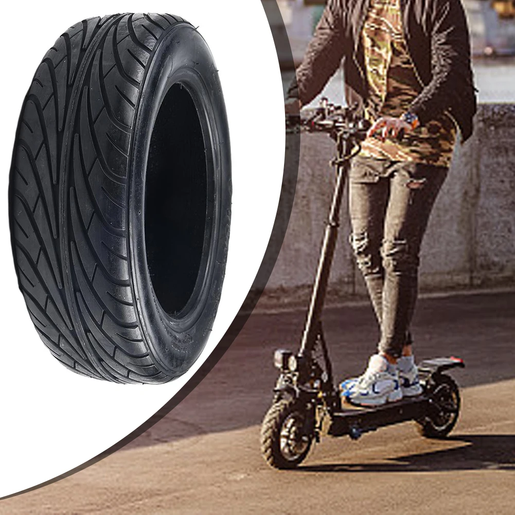 

Tubeless Tire Tyre Vacuum Rubber 10 Inch 70/80-65 780g Black Replacement Durable Electric Bike Balanced Car Parts
