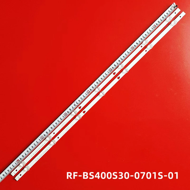

LED strip for 40" TV Dexp F40D7300C HYUNDAI H-LED40ET3000 RF-BS400S30-0701S-01 A2 ODL40671F-TB RF BS400S30-0701S 01 A2