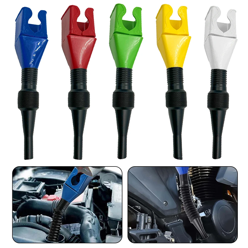 

Flexible Draining Tool Snap Funnel For Car Multi-Purpose Universal Flexible Fold Oil Funnel Tool Gasoline Filling Extension Pipe