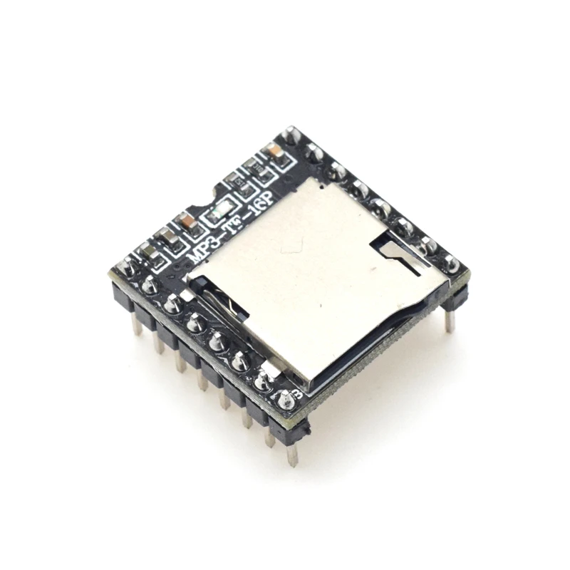 

1PCS Mini MP3 Player Module TF Card U Disk Mini MP3 Player Audio Voice Module Board For Arduino DF Play Wholesale