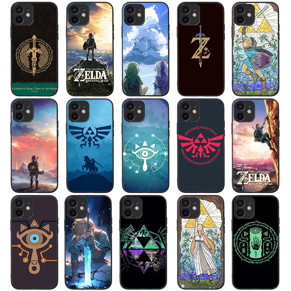 Мягкий чехол TS-50 The Legend of Z-Zelda для Huawei P20 P30 P40 Y7 Y7A Y8P Y8S Y9 Y9A Mate 20 Lite Pro