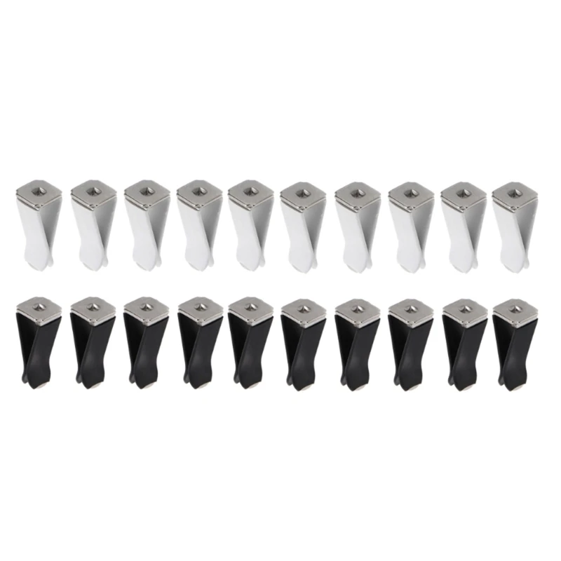 

50pcs/set Car Ornament Glass Bottle Fittings Outlet Perfume Clips Air Freshener Condition Vent Clip Kit Auto Accessories