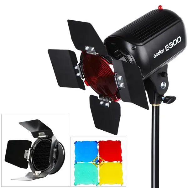 

GODOX 900W 3 x 300Ws 300W 300DI Studio Strobe Photo Flash Light with Softbox Umbrella Kit