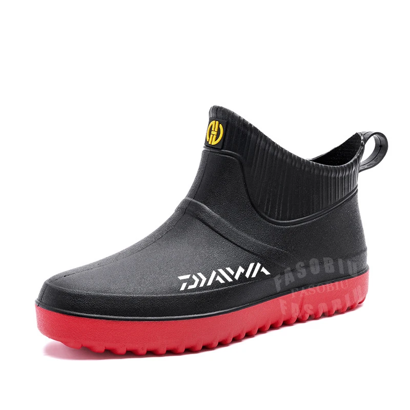 

Men's Outdoor Non-slip Hiking Shoes Shaxi Fishing Rain Boots Garden Work Shoes Durable Lightweight Waterproof Fishing Shoes