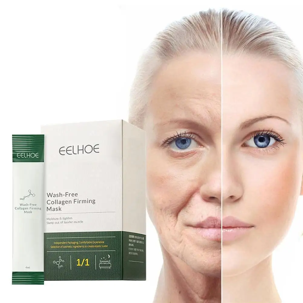 

Collagen Good Night Froze Film Firming Skin Anti-Aging Moisturizing Oil-Control Sleeping Mask Depth Replenishment 20Pcs/Box