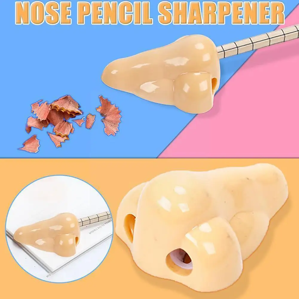 

Nose Shape Pencil Sharpeners For Kids Funny Kawaii Stationery School Halloween Birthday Party Gifts Pencil Sharpen C2s3