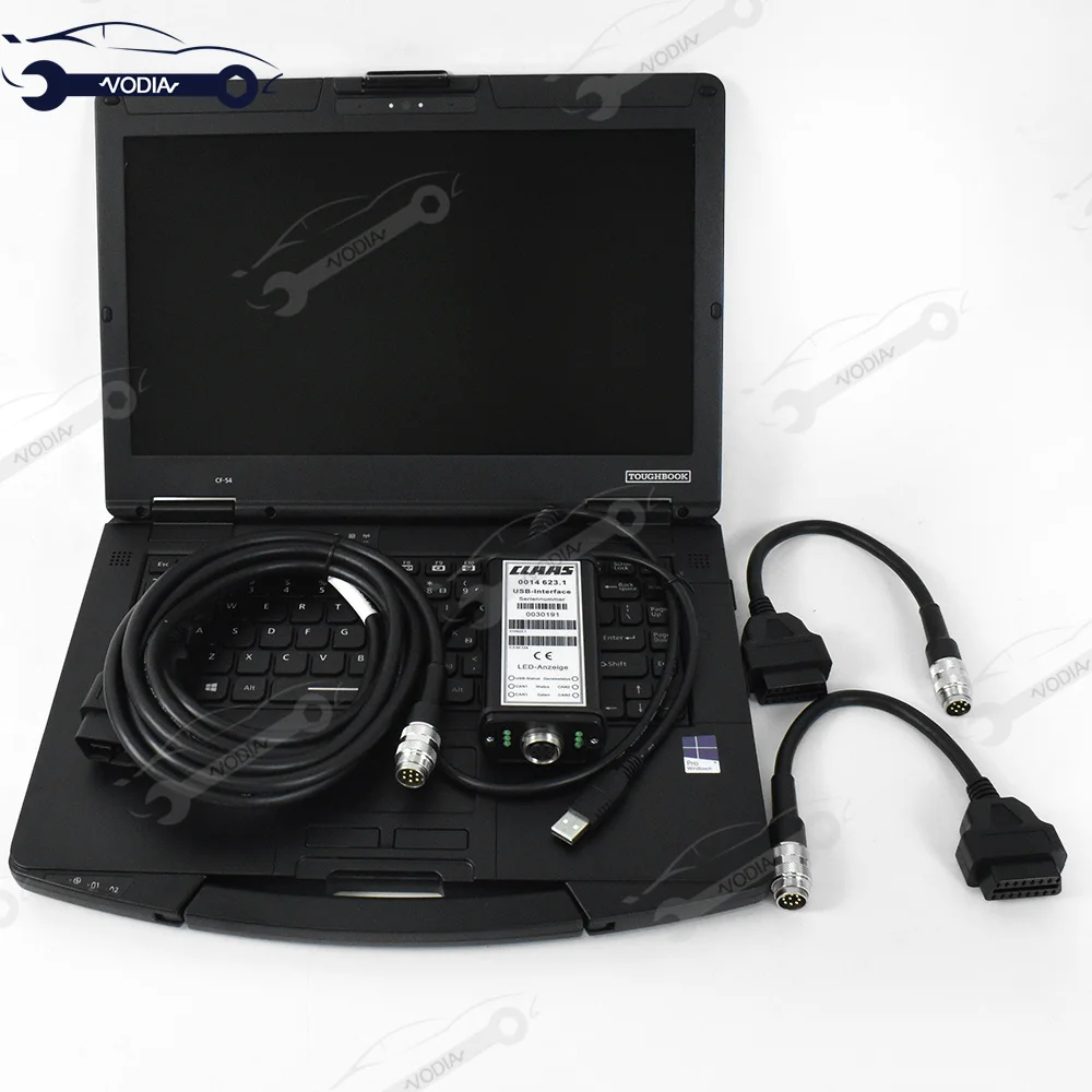cf53laptop для CLAAS CDS 7.5.1 интерфейс DIAGNOSTIC KIT CAN-интерфейс сельскохозяйственный