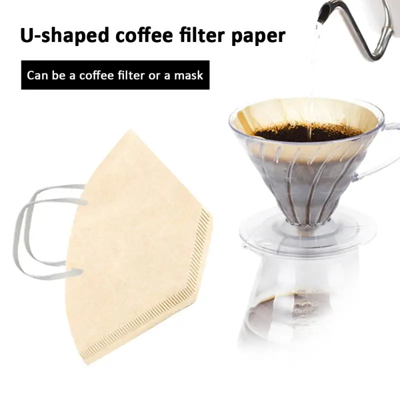 

U Shape Hand Drip Coffee Filter Paper Holder Storage Rack Cone Coffee Filter Container Coffee Accessories Pour Over Stand Decor
