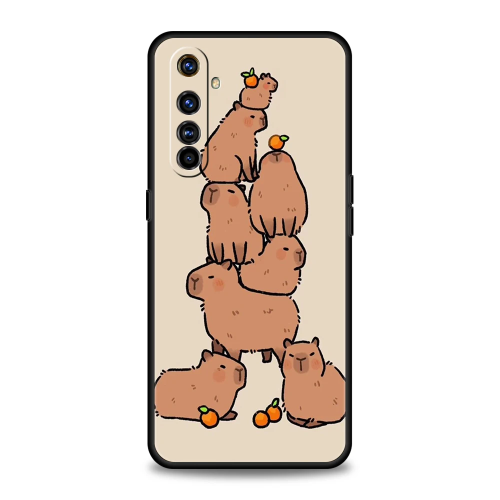 Мультяшный чехол для Realme 8 9 Pro Plus 8i 9i 6 7 GT2 C21 C25 C3 C11 11 противоударный силиконовый