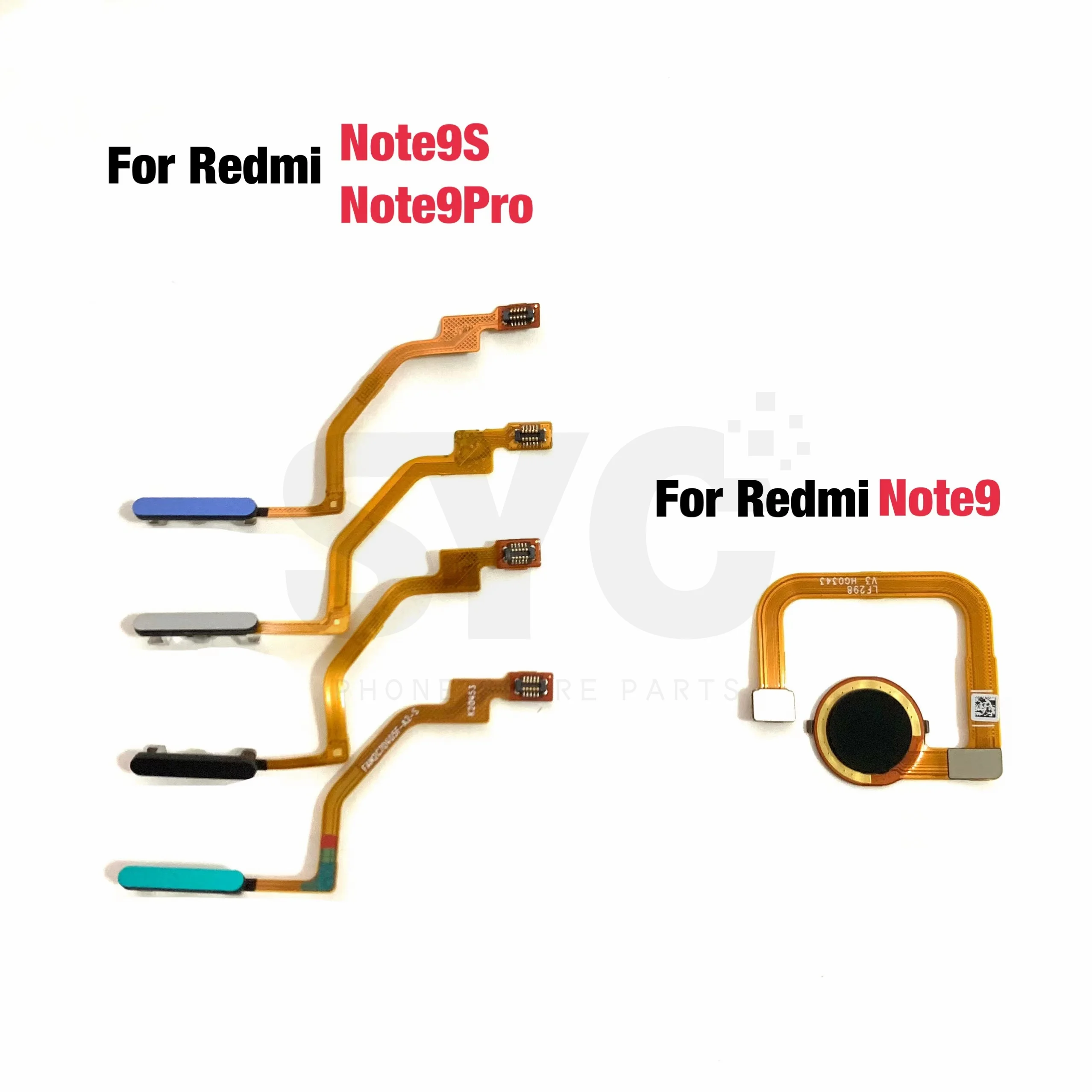 1 шт. оригинальный сканер отпечатков пальцев для Xiaomi Redmi Note 9 Pro 9S Главная кнопка