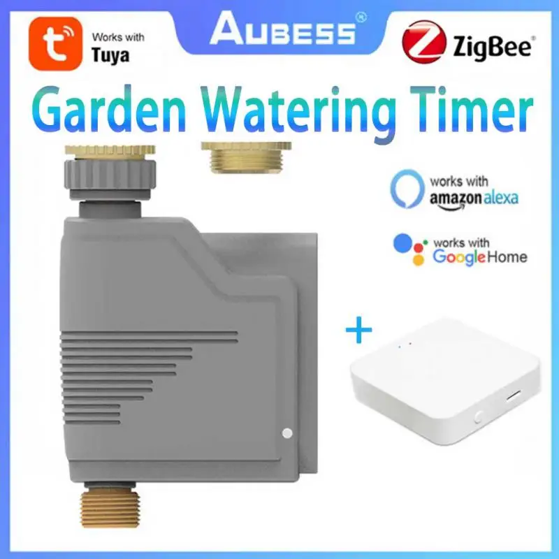 

Программируемый клапан Aubess Tuya ZIGBEE, автоматическая система капельного полива для сада, Умный домашний программируемый
