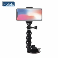foleto car phone suction cup holder action camera car suction cup phone holder