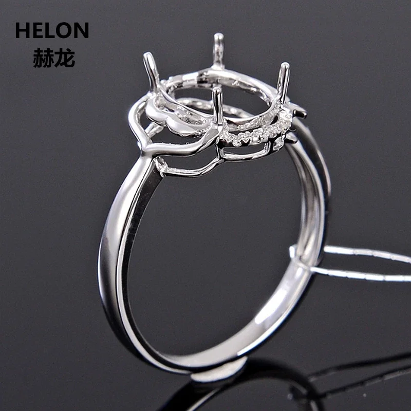 Обручальное кольцо HELON из розового золота 14 карат с бриллиантами