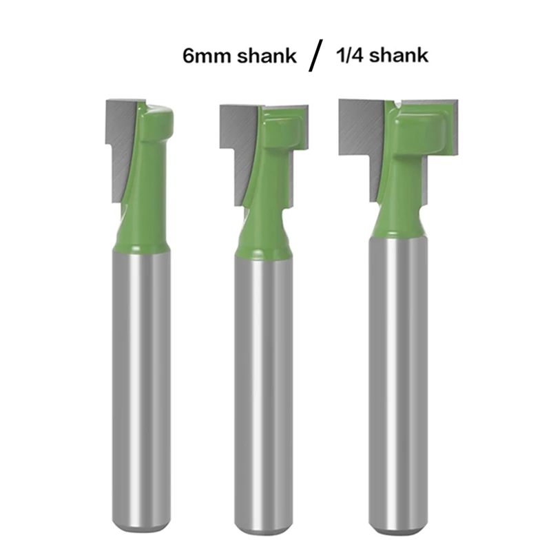 

1Pc Shank T Slot Router Bit Hex Bolt Key Hole Keyhole Woodworking Milling Cutter End Mill