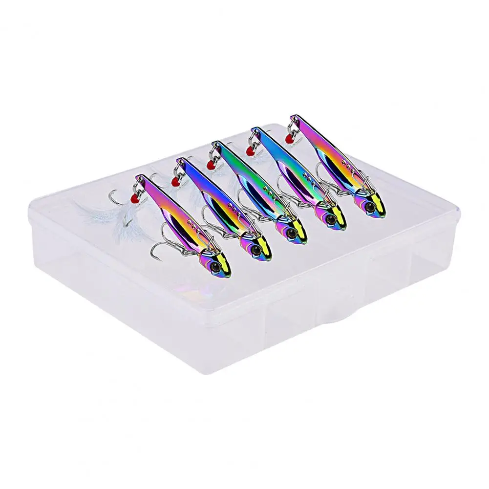 

Fishing Lure Bright Color Sturdy Streamlined Long Casting VIB Metal Artificial Bait Fishing Bite Fishing Gear