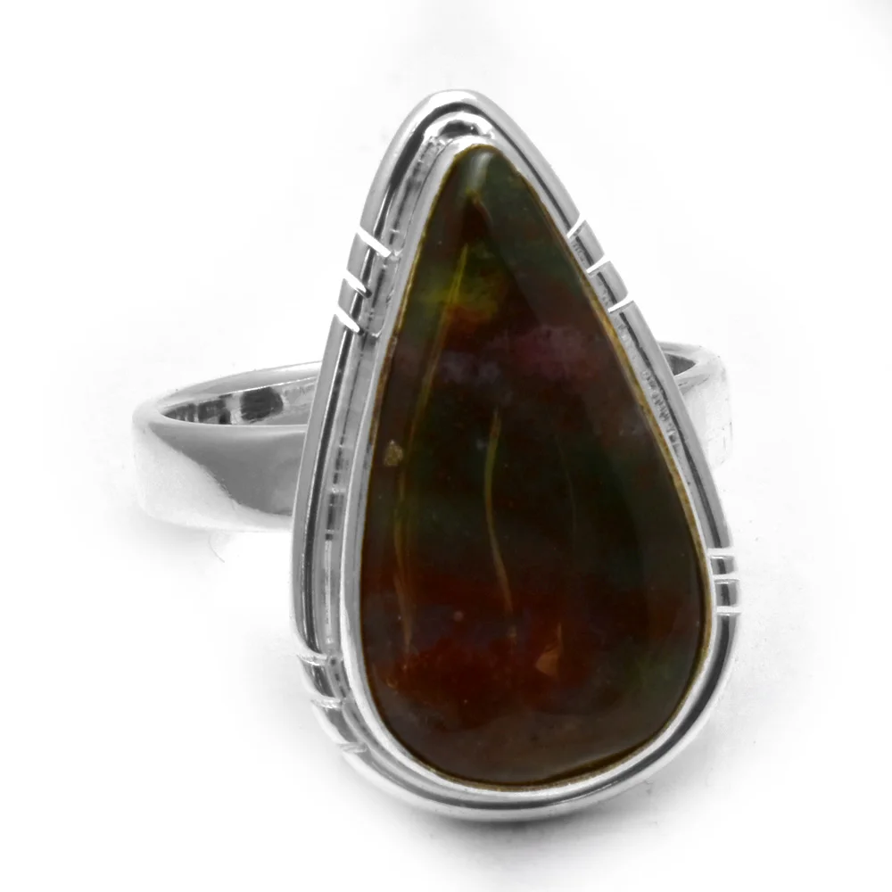 

Оригинальные зернистые камни, серебро, размер: 6,5, AR5402