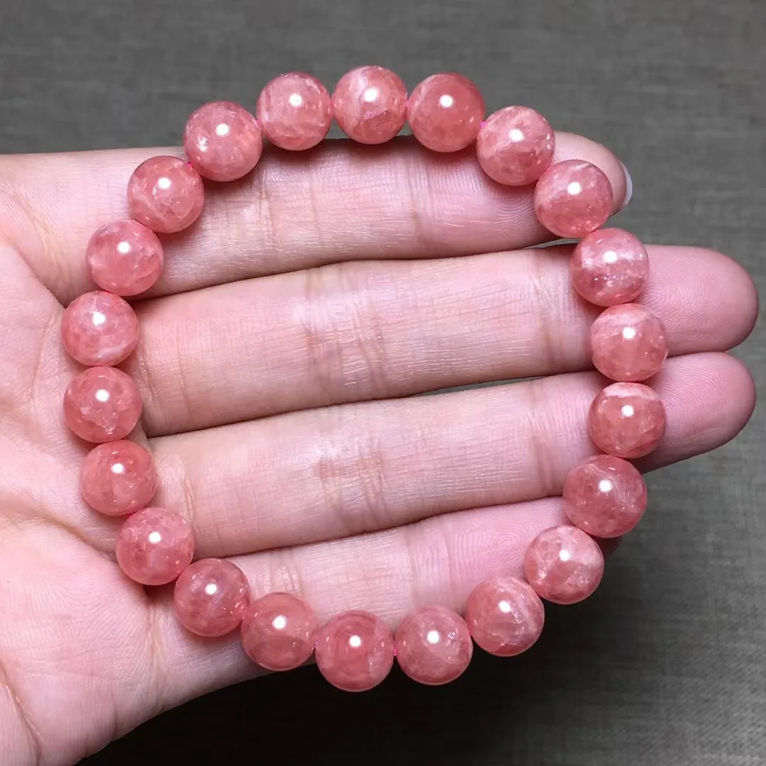 

Браслет из натурального красного родохрозита, 8 мм