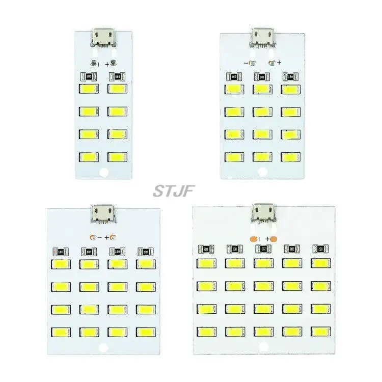 1 шт. высокое качество 5730 smd 5 В мА ~ белая зеркальная Usb-панель фотовспышка