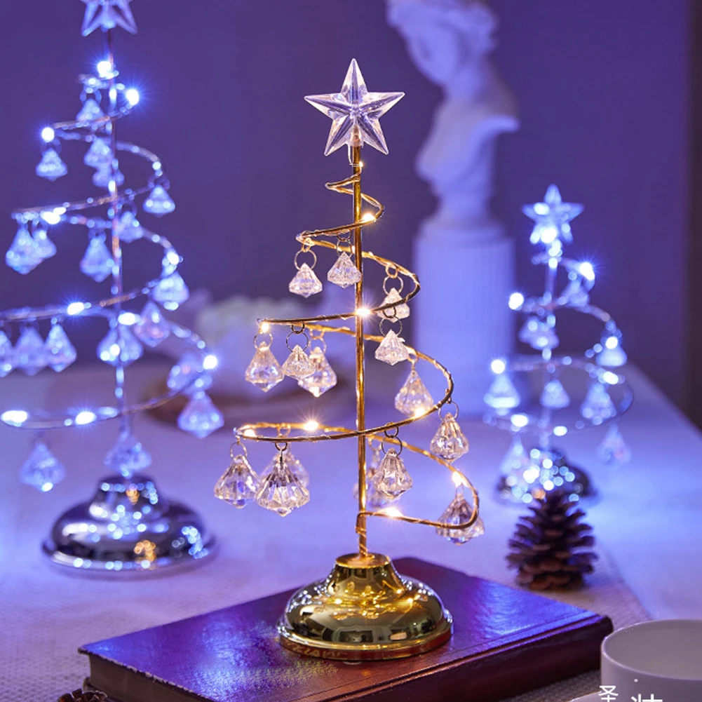 Рождественские украшения G Ift гальваническое кованое железное дерево