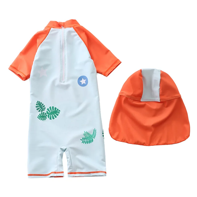 Baby Swimsuit Cartoon Children's Swimswear Boy UV Protection Summer Beach Pool Bathing Clothes Boys Kids Surfing Swimming Suit