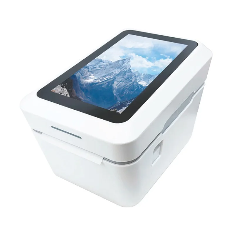 

80mm Blue tooth 80 mm Ticket Pos Terminal 4-inch 110mm Black Thermal Label Printer Cutter Print Hand Billing Machine