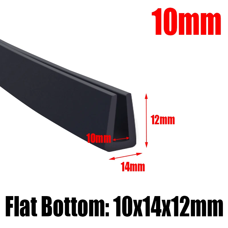 

Черная резиновая уплотнительная лента 1 метр
