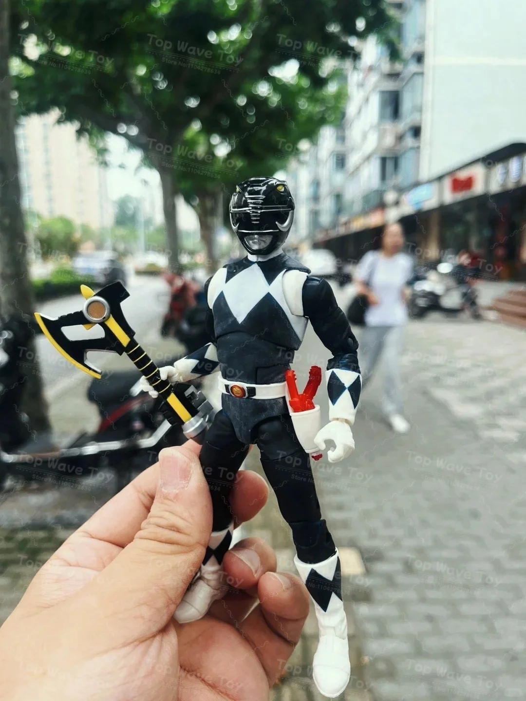Фото Новый эскадрильйон динозавра Chioh Team White Tiger Warrior и Evil Dragon Emperor Green Warrior 6-дюймовый оригинальный в упаковке №4